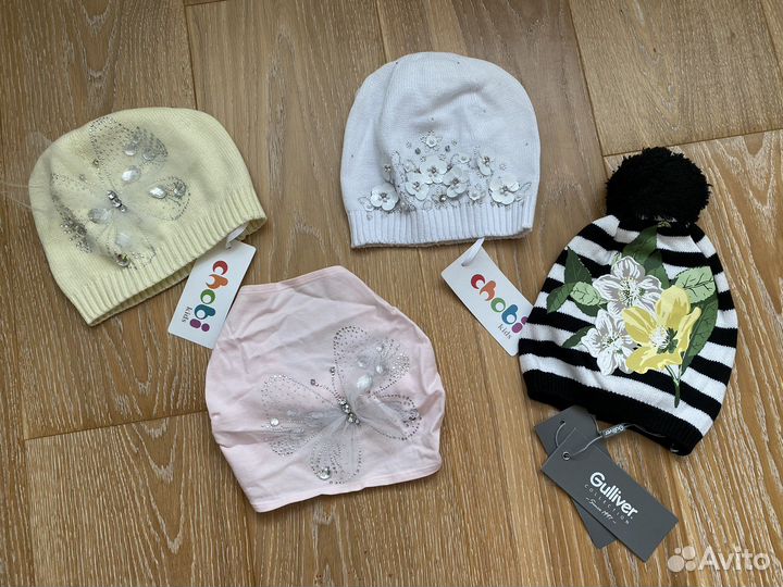 Шапки chobi, шлемы reima