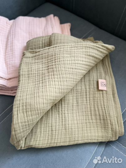 Детский плед из муслина