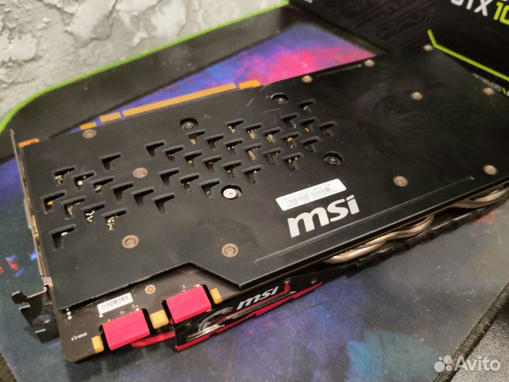 Видеокарта MSI gtx 1070 gaming x 8gb