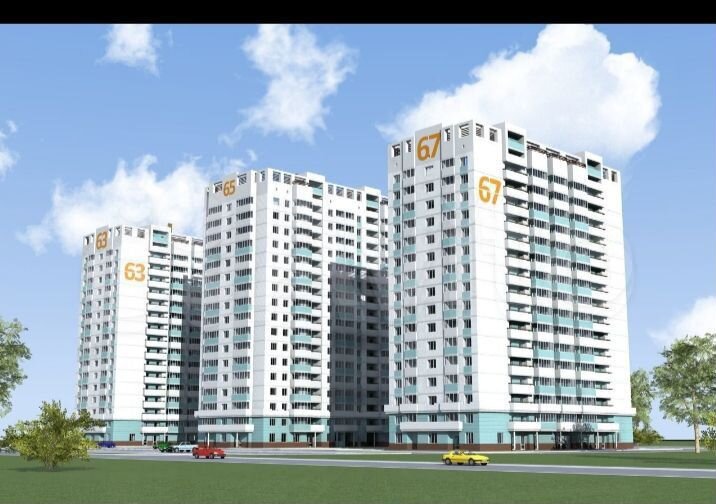 1-к. квартира, 36 м², 9/16 эт.