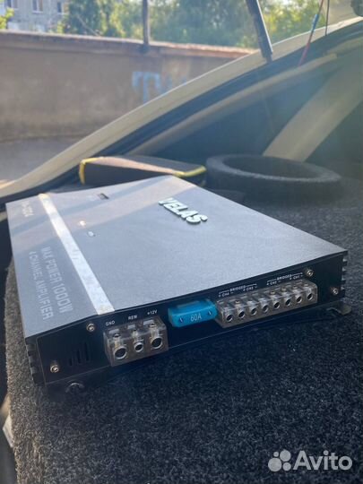 4-х канальный Усилитель Velas VA-1004