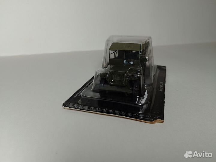 Jeep Willy's Deagostini 1:43