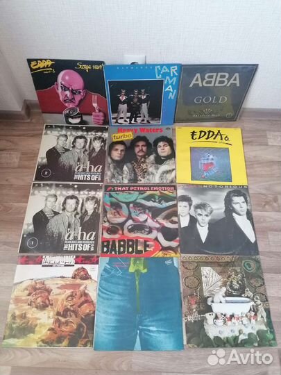 Виниловые пластинки (рок, эстрада и др.)