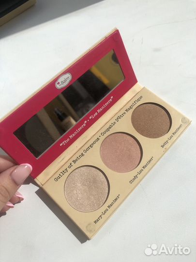 Палетка хайлайтеров the balm
