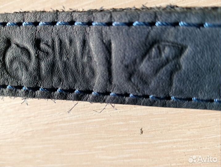 Кожаный ошейник и поводок для собак