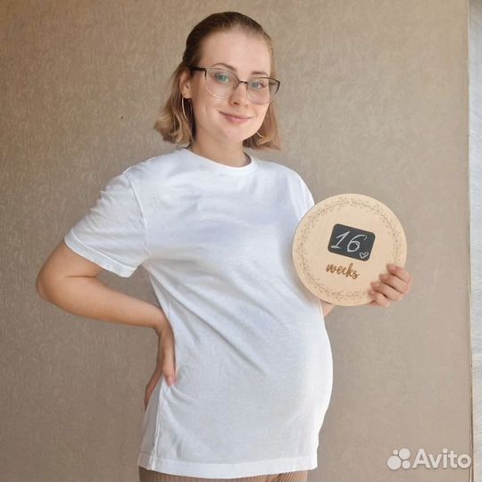 Доска для фотосессии беременных