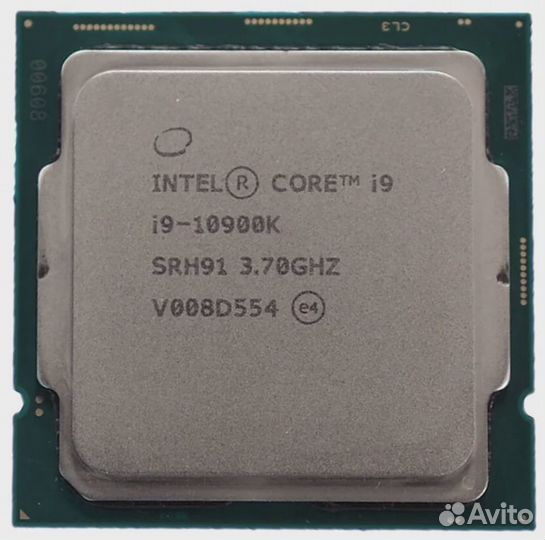 Процессор Intel Core i9-10900K LGA1200, 10 x 3700