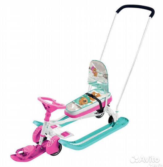 Новый снегокат с колёсами. Доставка