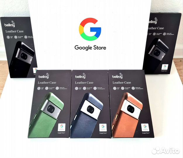 Чехол Bellroy Google Pixel 7 кожаный