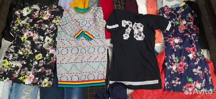 Пакет вещей на девушку 46 размер