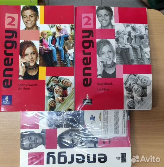 Учебники англ.яз. energy разные уровни
