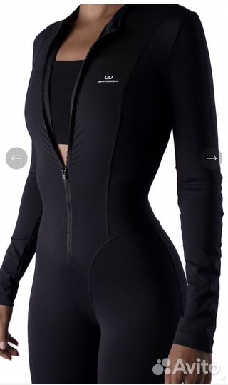 Комбинезон бифлекс uzhe vyhozhu цвет графит, xs