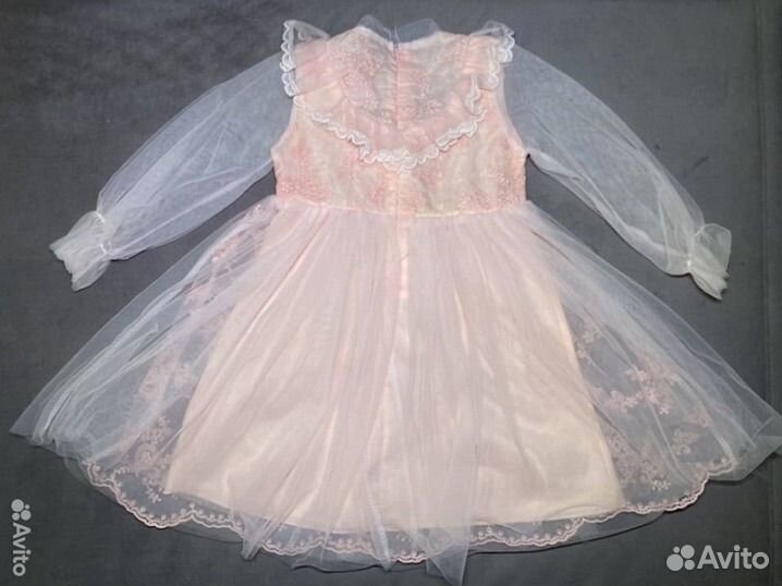 Пышное нарядное платье 110-116