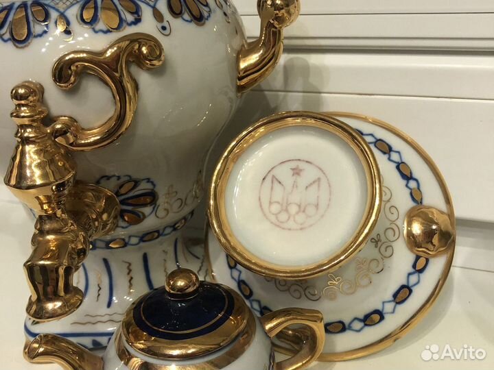 Посуда гжель