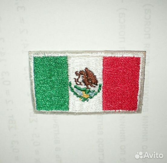 Флаг Мексика патчи