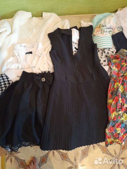 Вещи пакетом на девочку 146 152