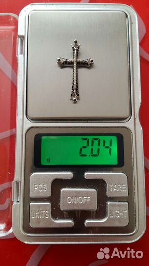 Подвеска крестик