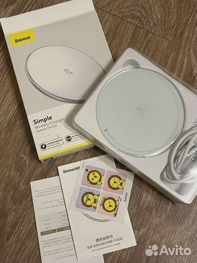 Беспроводная зарядка Baseus Simple (Updated)