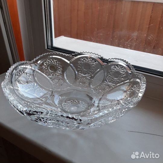 Ваза хрустальная СССР