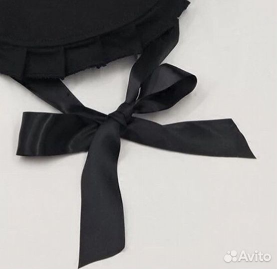 Шляпа панама лолита винтаж y2k