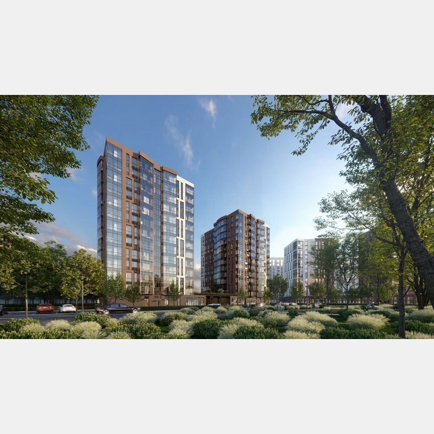 2-к. квартира, 57,4 м², 3/13 эт.