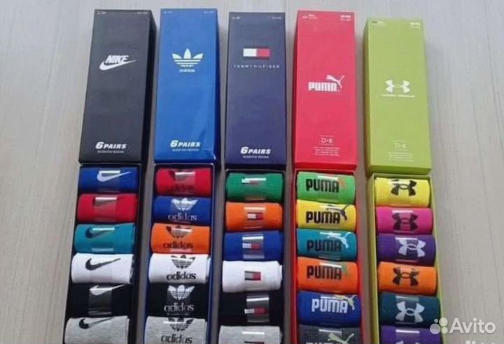 Носки в Коробке Оптом