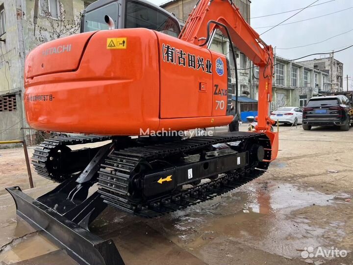 Мини-экскаватор Hitachi ZX70-3, 2017