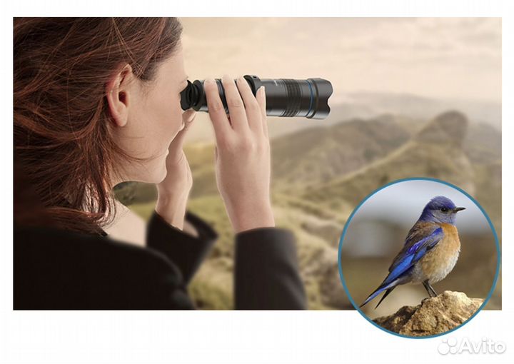 Телескопический объектив HD 36X универсальный