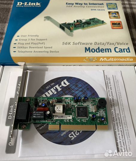 Факс-модем D-Link DFM-562IS