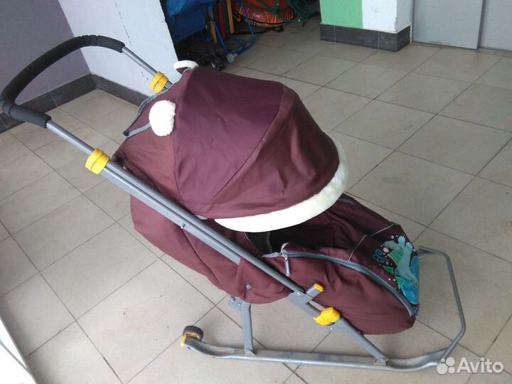Санки коляска ника