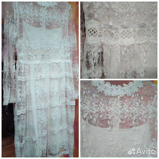 Кружевное платье