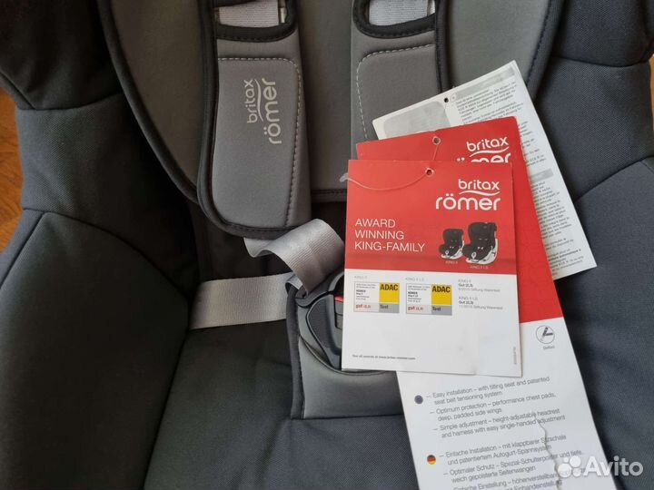 Детское автокресло Britax romer king 2