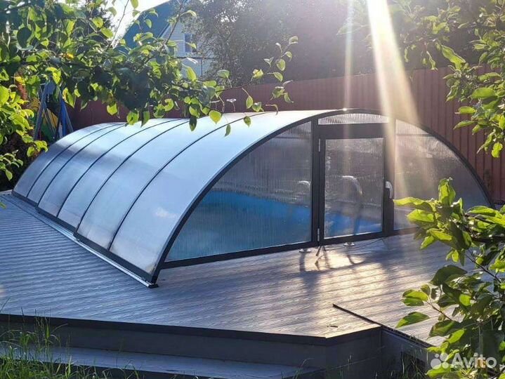 Купол для бассейна
