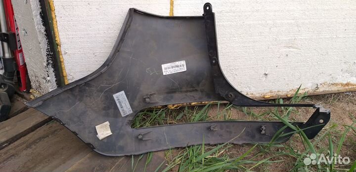 Задний бампер на киа Спортейдж 3