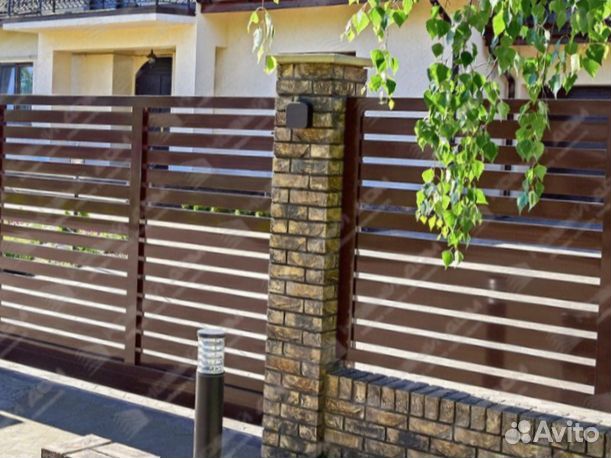 Забор Ранчо горизонтальный