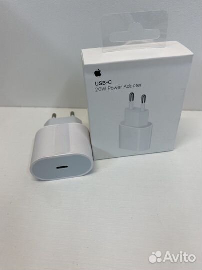 Блок зарядный для iPhone USB-C 20 Watt Новый