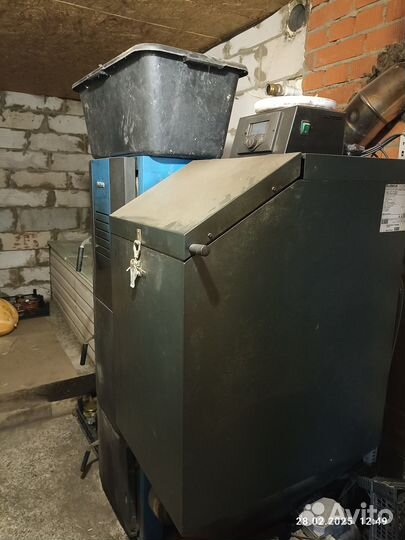 Твердотопливный котел длительного горения