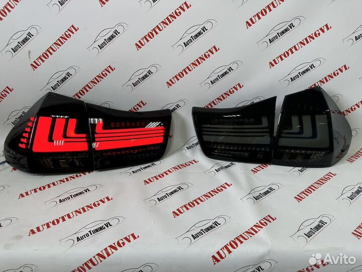 Стопы на Harrier 30 (02-13) черные