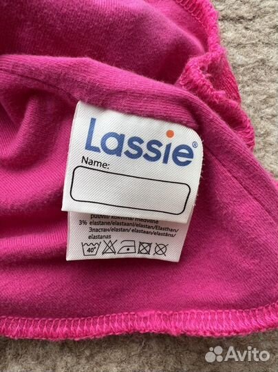 Шапка шлем Lassie демисезонный для девочки 54 см