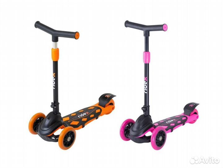 Самокат 3-колесный Ridex Robin, 120/90 мм