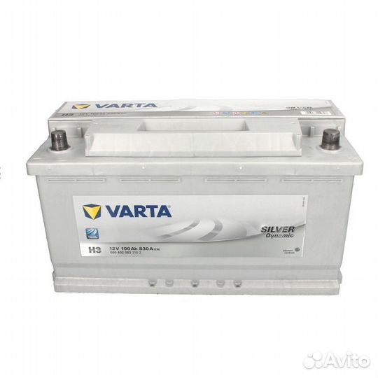Аккумулятор varta 100ah