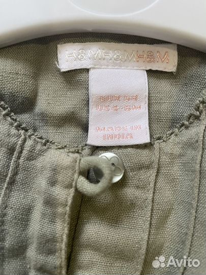 Платье для девочки hm 68