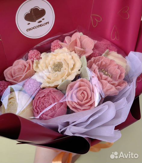 Букет из шоколадных цветов в наличии