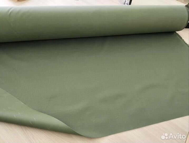 Ткань хаки плотная Оксфорд 600 на слое пвх