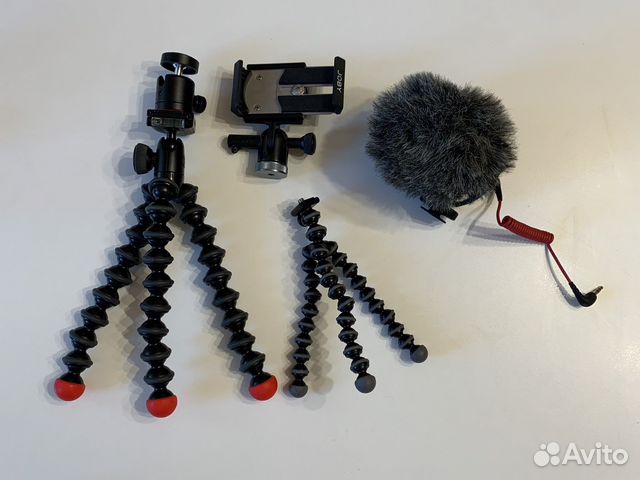 Штативы Joby, Sony, микрофон Rode Videomicro