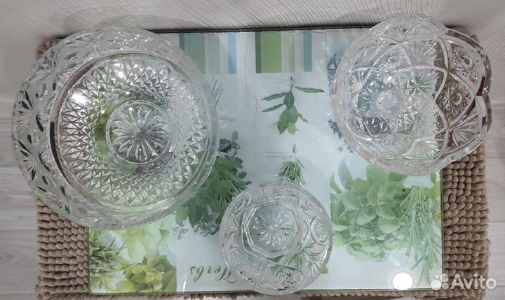 Ваза хрустальная СССР