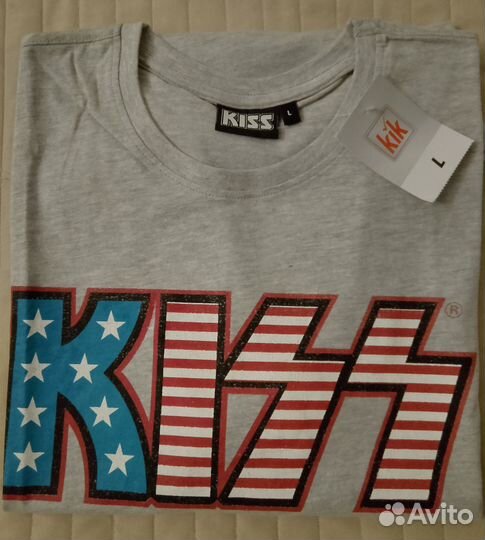 Новая мужская футболка из хлопка Как р-р L