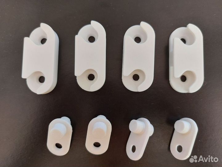 Ремкомплект обувницы Икея: 4 петли + 4 стопора