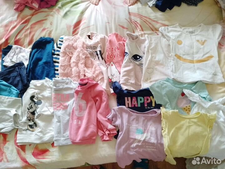 Вещи пакетом на девочку