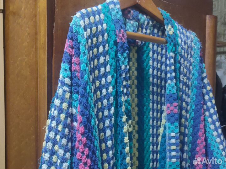 Халат махровый женский длинный